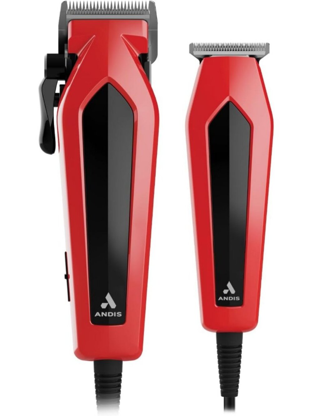 15-Piece Hair Cutting Combo Kit - Corded Clipper & Trimmer, Stainless Steel